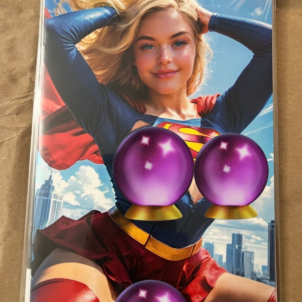Bangers Comics Supergirl Cosplay Virgin Variant Cover Ltd 100